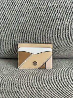 NWT Tory Burch Emerson Color-Block Slim Card Case 168320